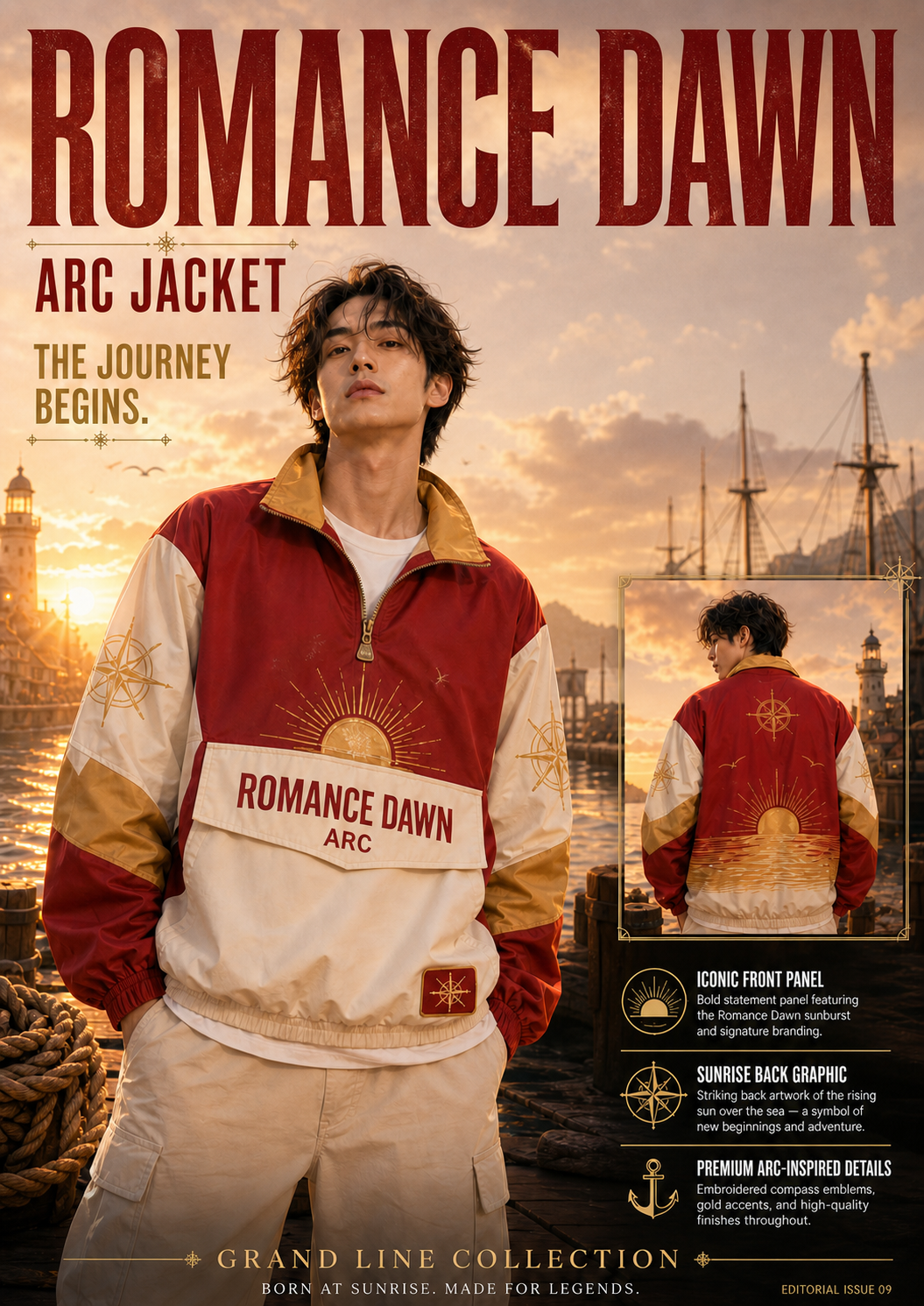Romance Dawn print campaign