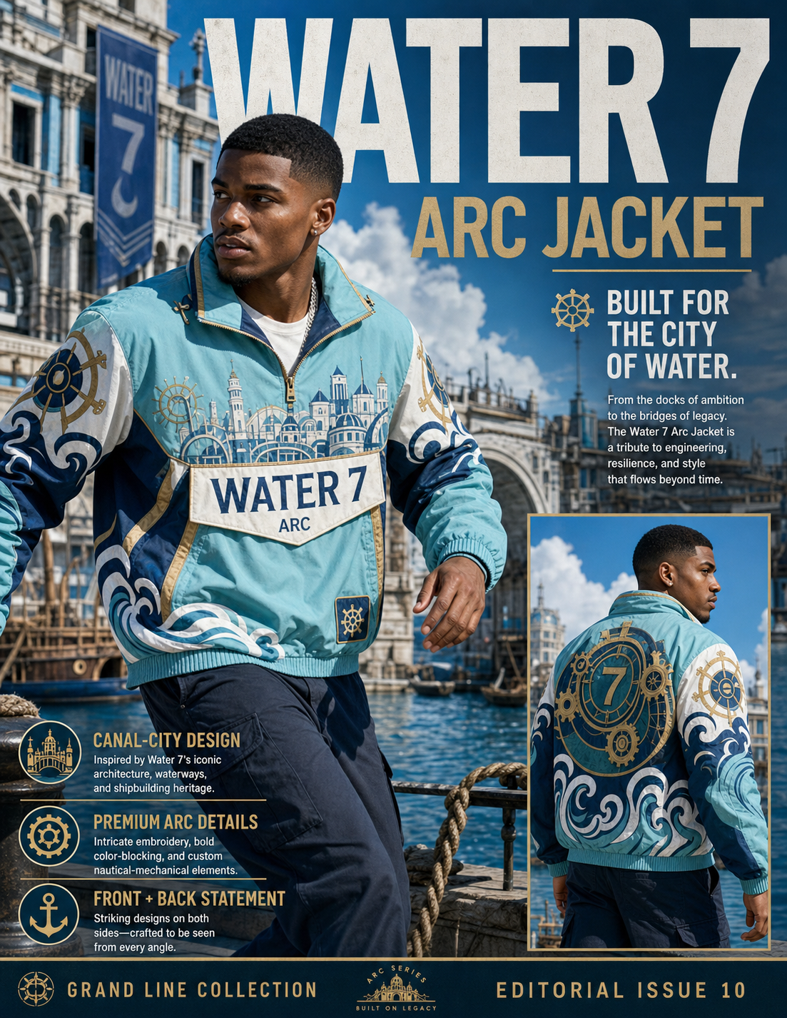 Water 7 print campaign