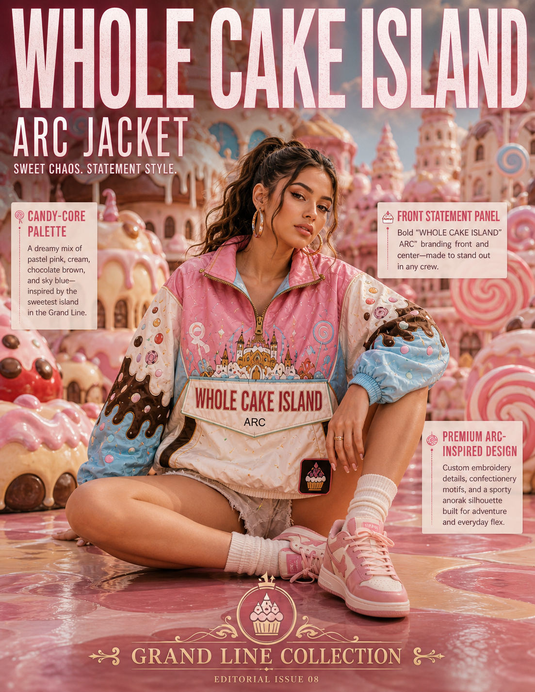 Whole Cake Island print campaign