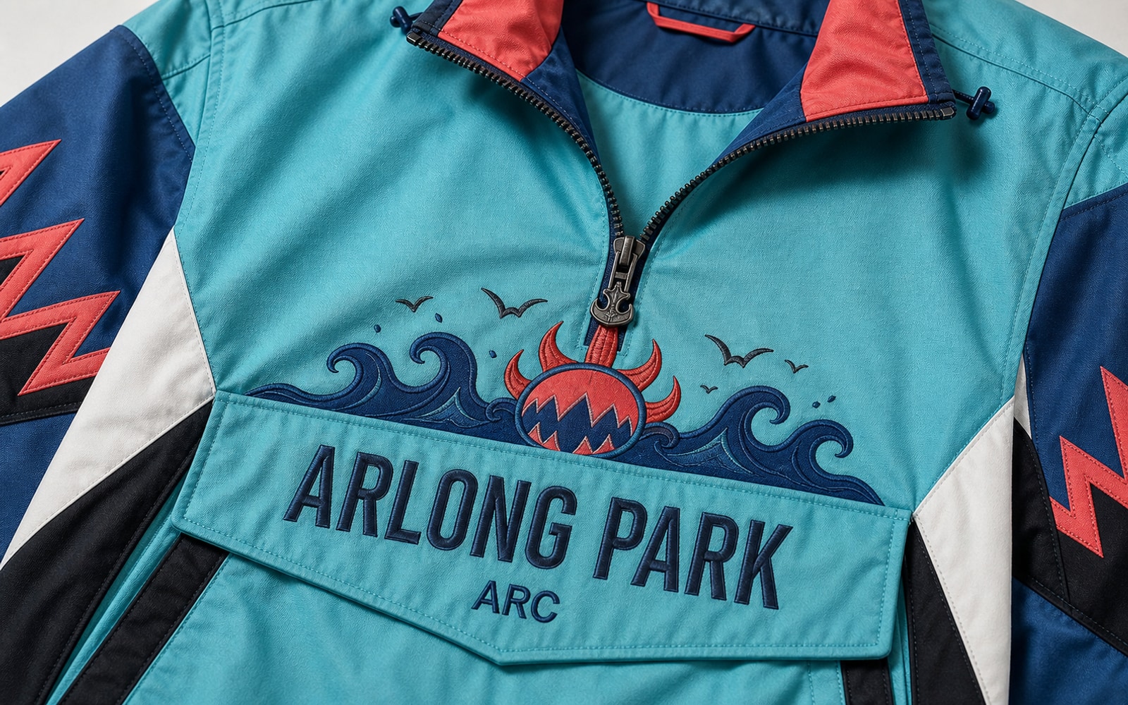 Arlong Park Pullover Jacket Front Artwork