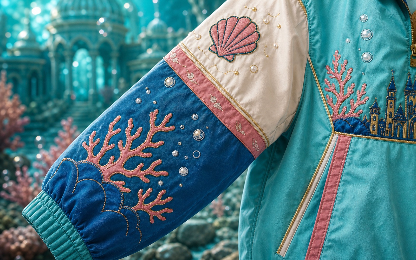 Fish-Man Island Pullover Jacket Premium Materials