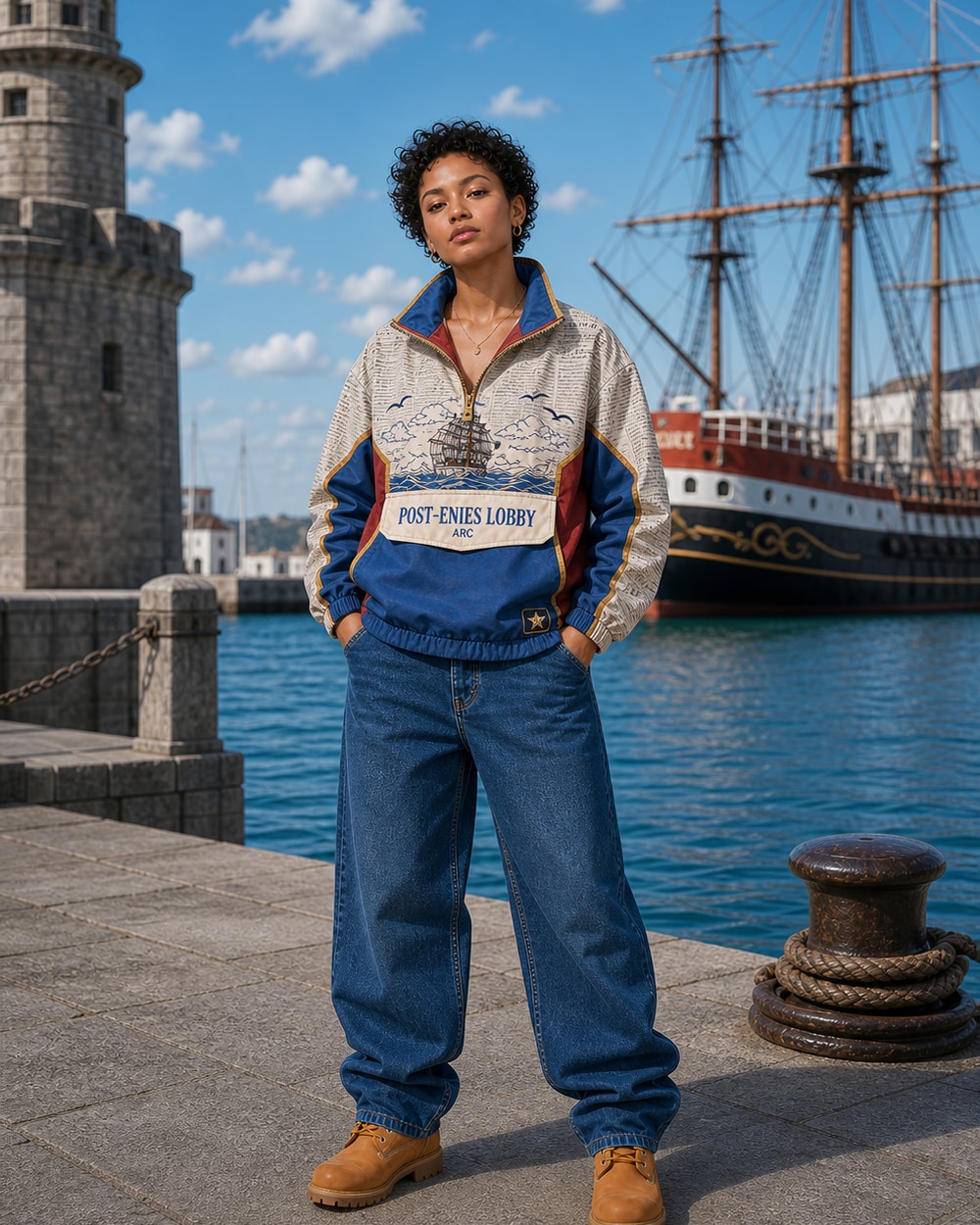 Post-Enies Lobby Pullover Jacket Fit & Comfort