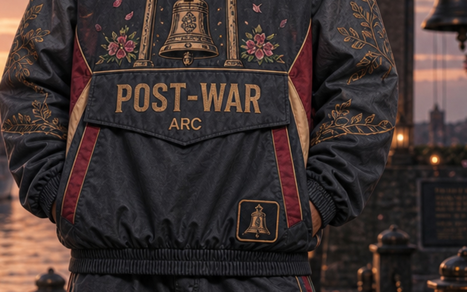 Post-War Pullover Jacket Front Artwork