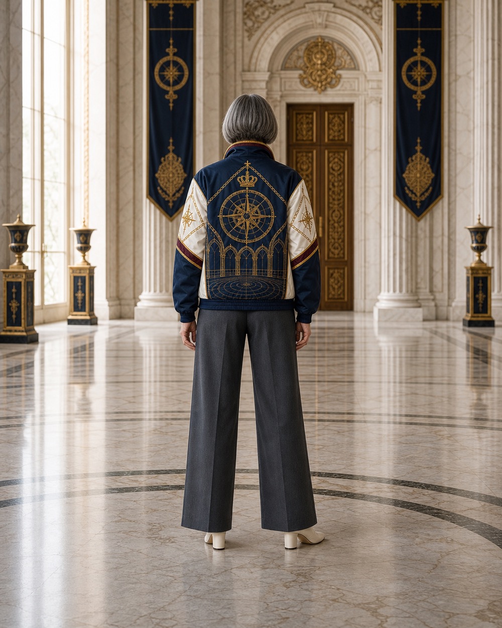 Reverie Pullover Jacket Back Artwork