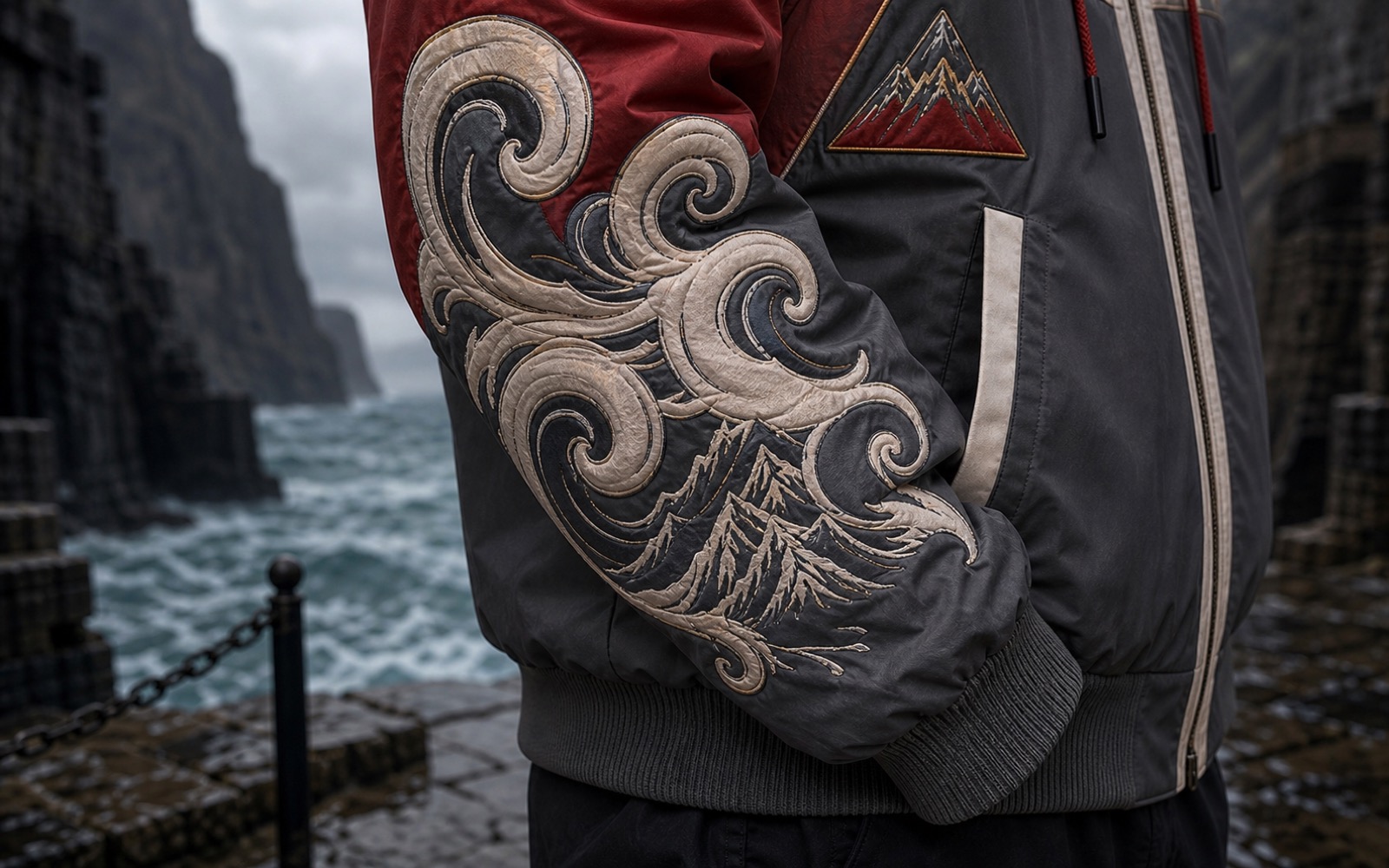 Reverse Mountain Pullover Jacket Premium Materials